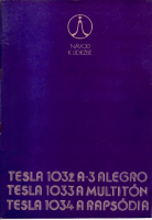 Tesla 1032a - Navod k udrzbe 